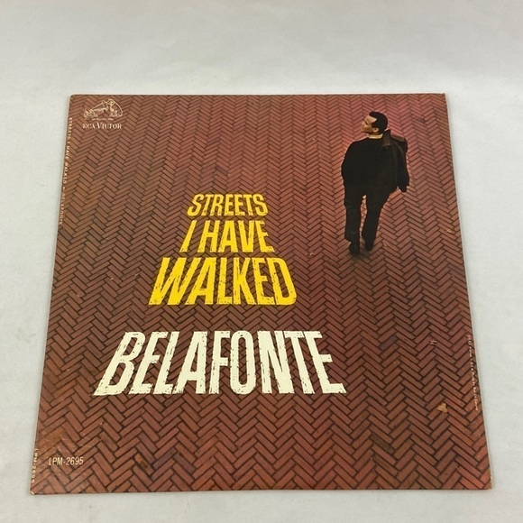 Harry Belafonte Streets I Have Walked Vinyl LP - Picture 1 of 5